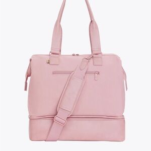 NWOT BEIS Convertible Mini Weekender 
in Atlas Pink
